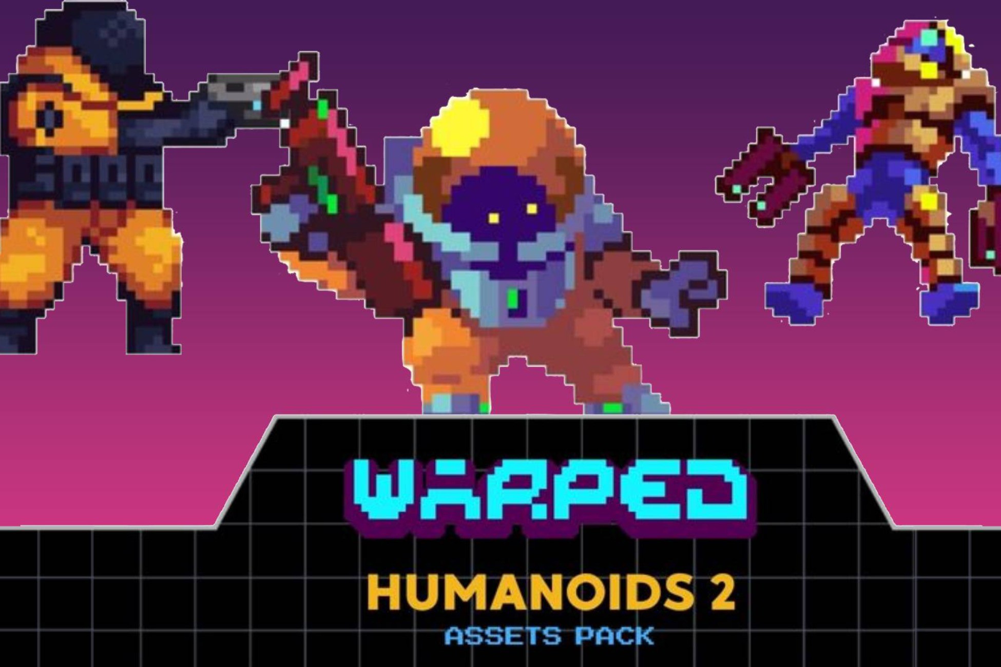 Warped Humanoid Enemies 2, image 1
