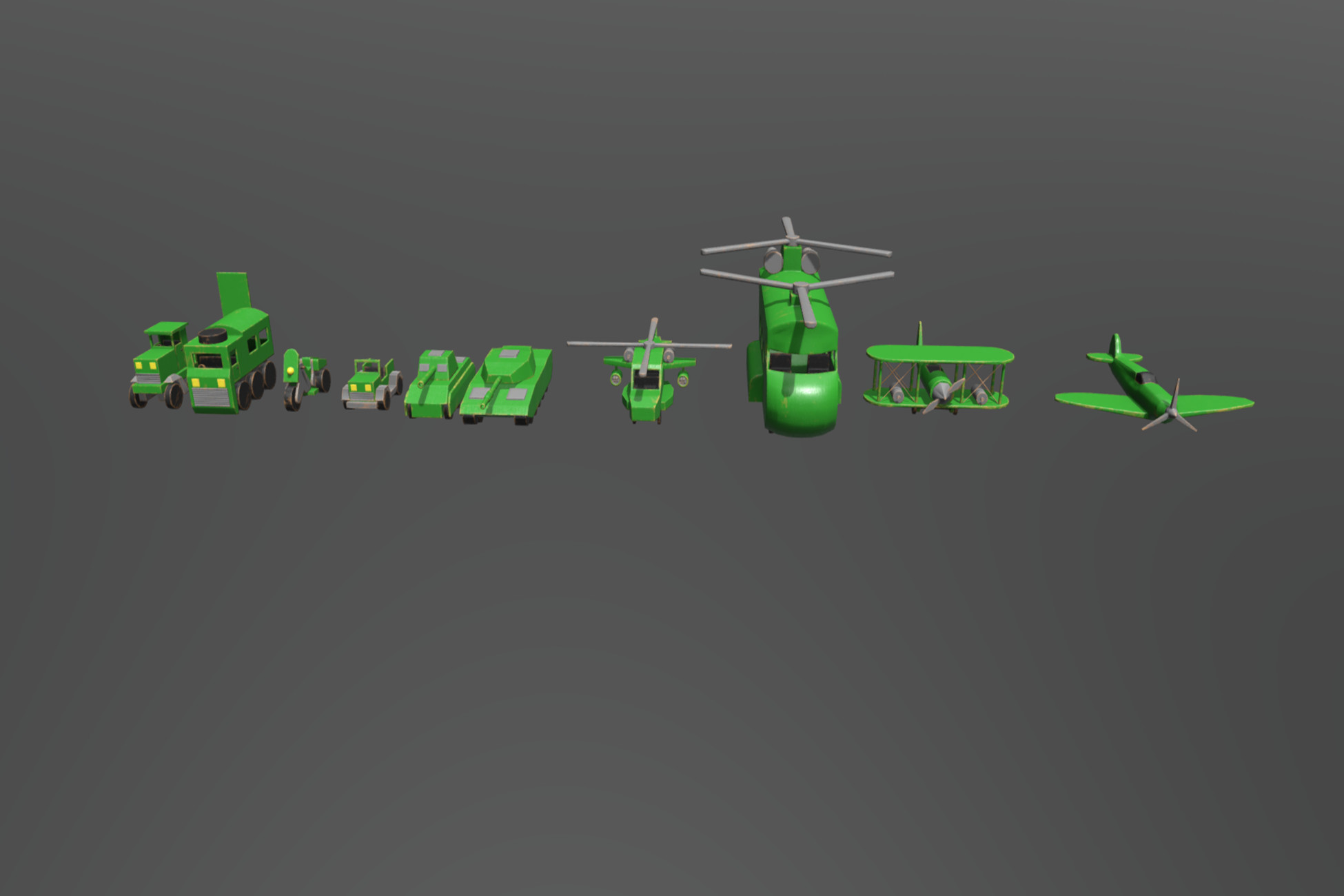 Children's Wooden Toys Free Truck Pack | 3D Vehicles | Unity Asset Store