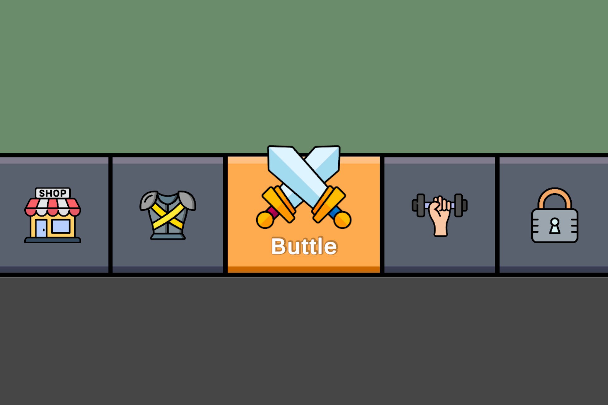 Game Navigation Bar – Bottom Tabs for UGUI by HungryCraft