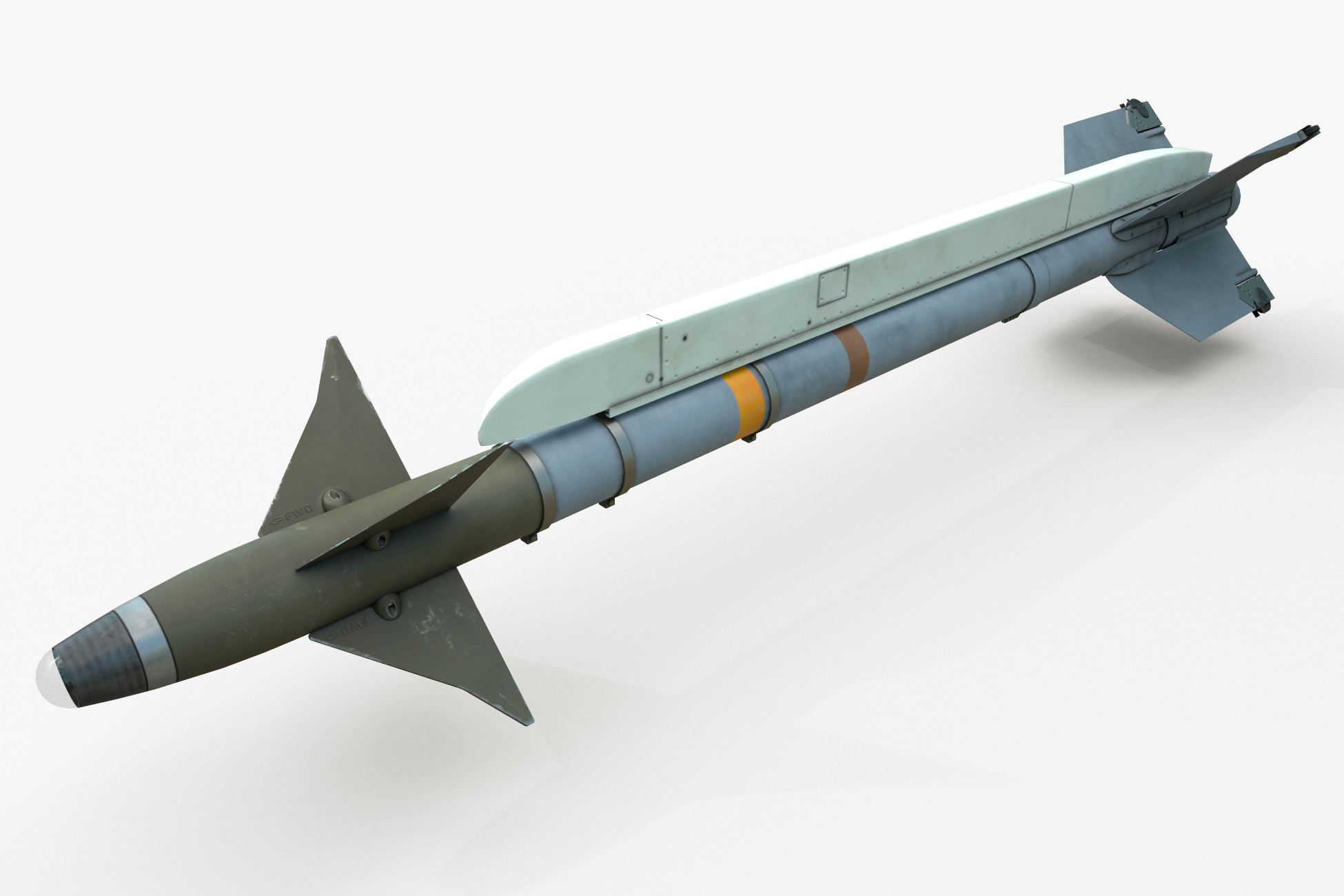 AIM 9 Sidewinder Missile 3D Unity Asset Store aim-9-sidewinder-missile-3d-unity-asset-store