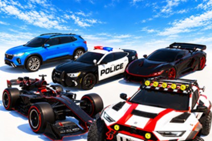Modern Cars Pack — 5 HD Vehicles