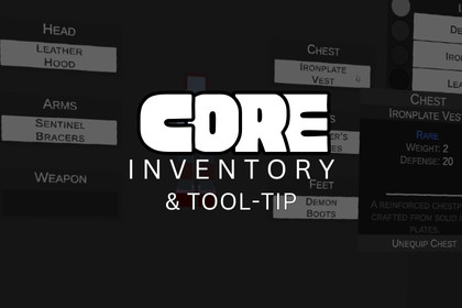 Core Inventory & Tool-tip