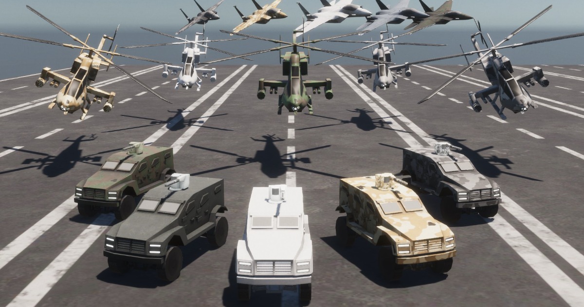RTS:Modern Combat Vehicle Pack Free | 3D Vehicles | Unity Asset Store