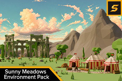 Sunny Meadows - Environment Pack by Soldium