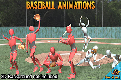 Baseball animations (Motion Cast#26 Vol.2)