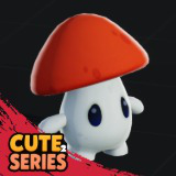 Mushroom Monster Cute Series