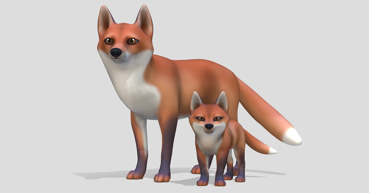 Cartoon - Fox | Characters | Unity Asset Store