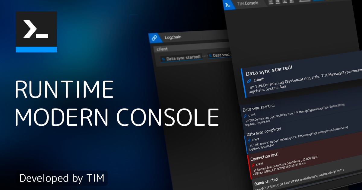 Genrate Console Runtime Python Runtime Modern Console | Utilities Tools | Unity Asset Store