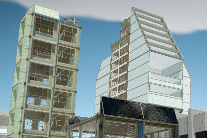 OWA Tech District 02 - City Building Kit: Sci-Fi, Cyberpunk, Modern, Futuristic