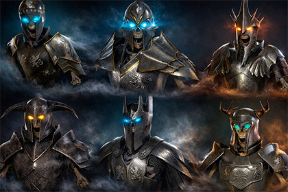 Skeleton knight pack1