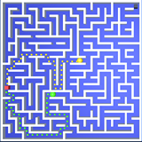 maze generator & AI solver agents