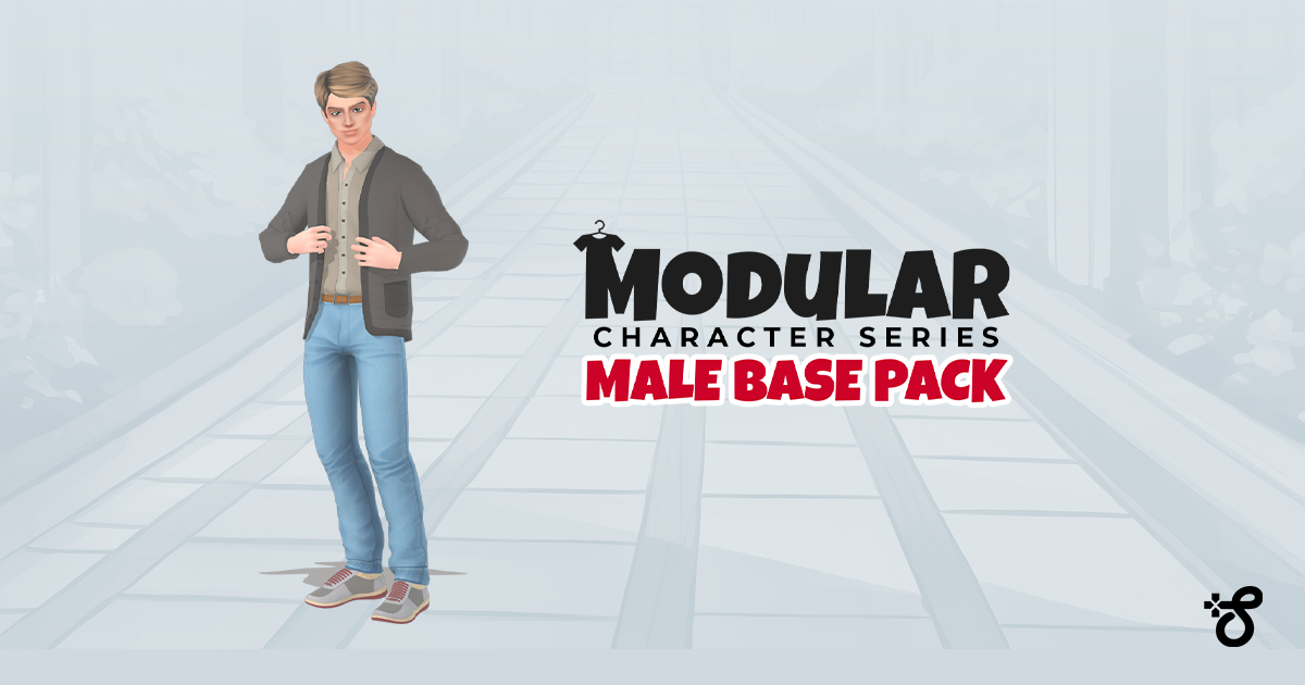 Modular Character: Stylized Male Base Pack | 3D Humanoids | Unity Asset ...
