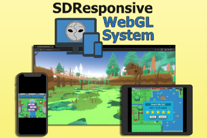 SDSDInk レスポンシブ WebGL テンプレート