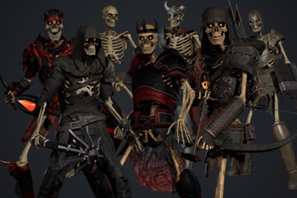 Skeleton Army Pack