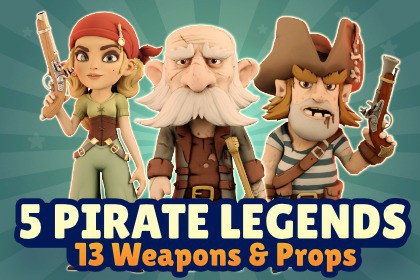 Pirate Legends Character Pack 1