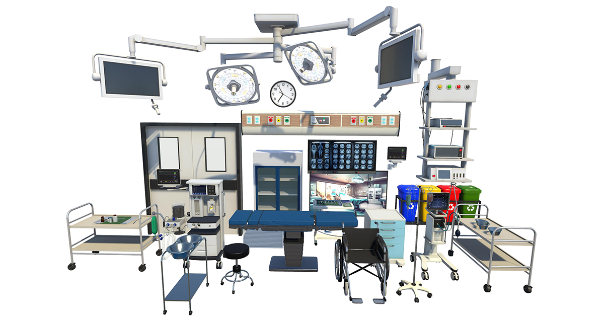 Hospital Equipment Pack HQ | 3D Props | Unity Asset Store