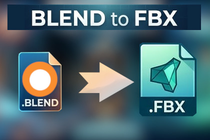 Blend To FBX converter