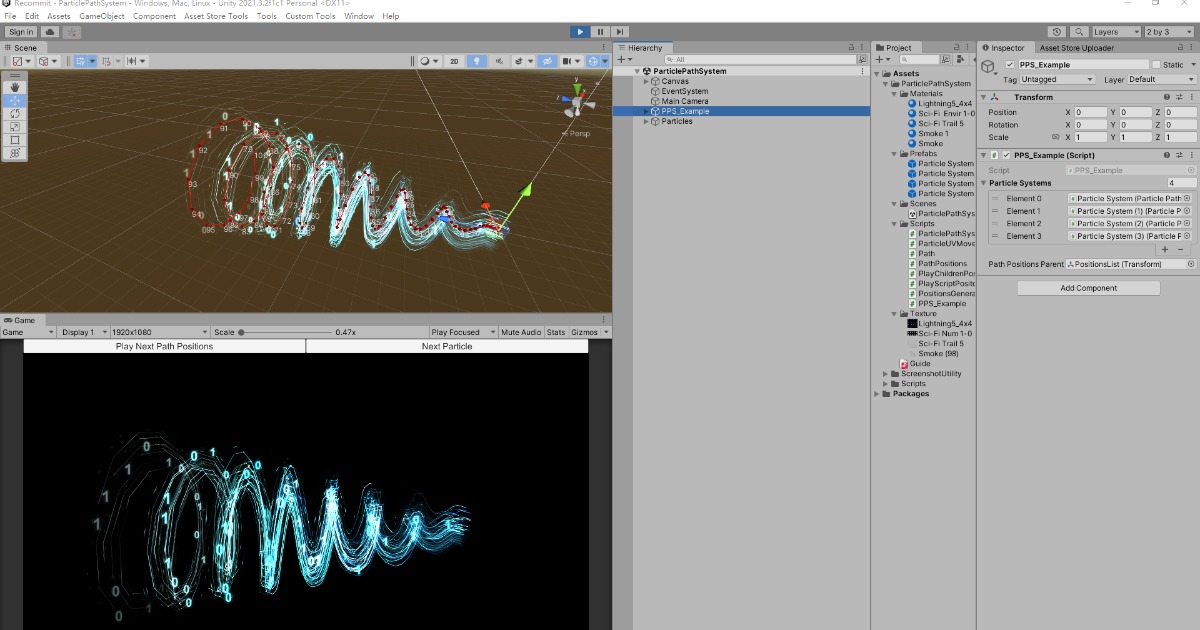 Particle Path System | VFX Particles | Unity Asset Store