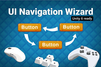UI Navigation Wizard - Gamepad / Keyboard Navigation & Selection