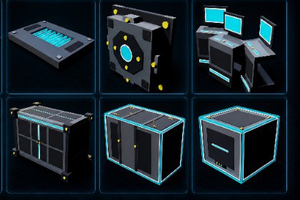 Sci-Fi Modular Base Kit