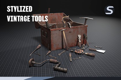 Vintage Tools | Stylized Props