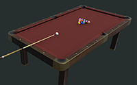 Pool Billiard Table