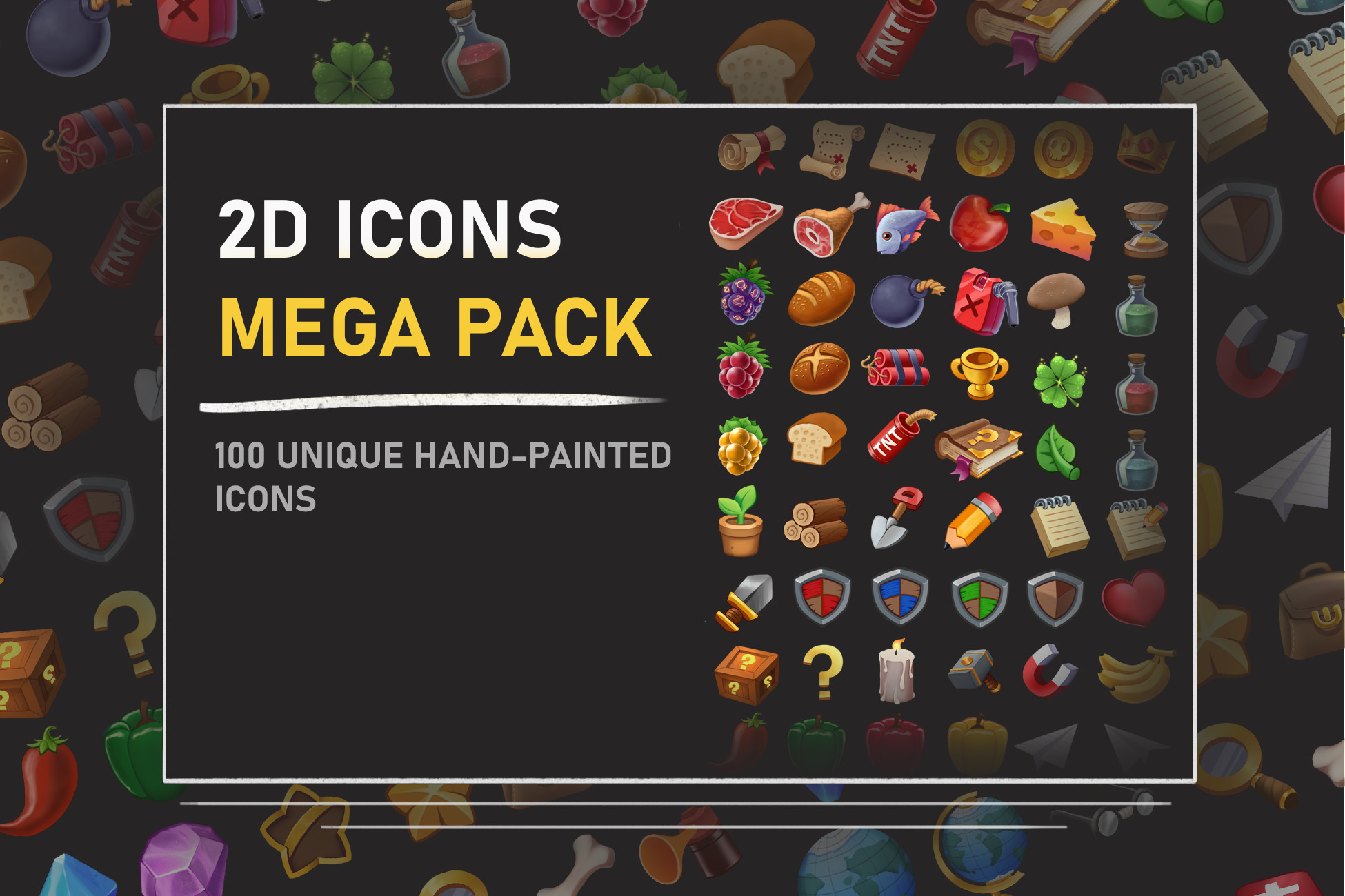 2D Icons Mega Pack | 2D Icons | Unity Asset Store