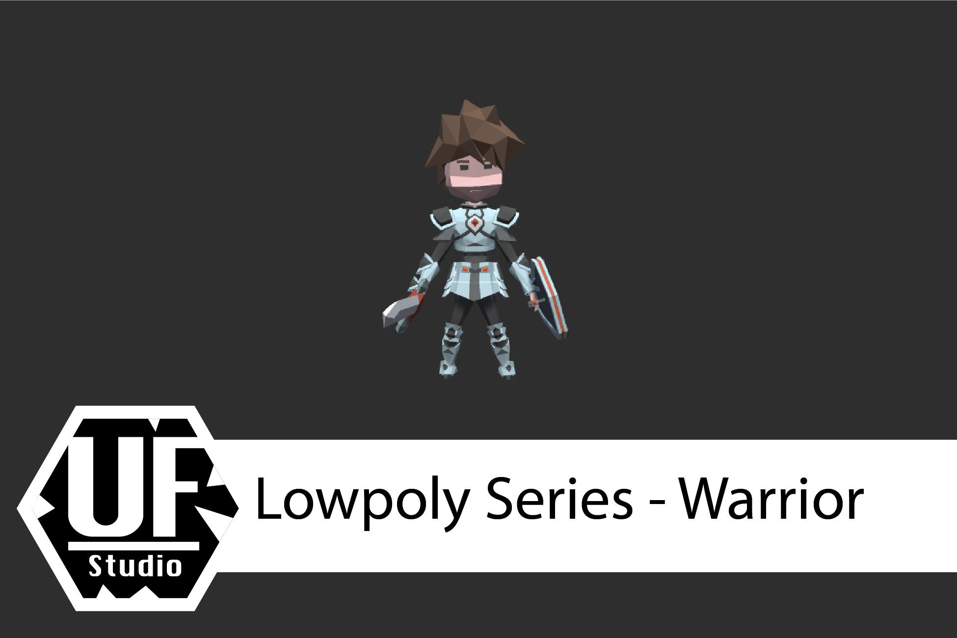 Lowpoly Series - Warrior | 2D 캐릭터 | Unity Asset Store