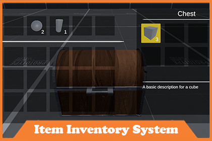 Item Inventory System 3D