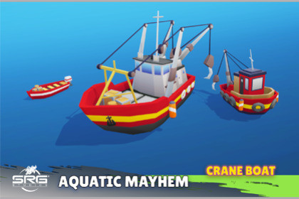 Aquatic Mayhem - Crane Boat