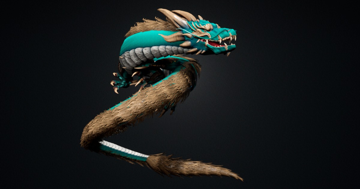 Dragon Asian Chinese | 3D Creatures | Unity Asset Store