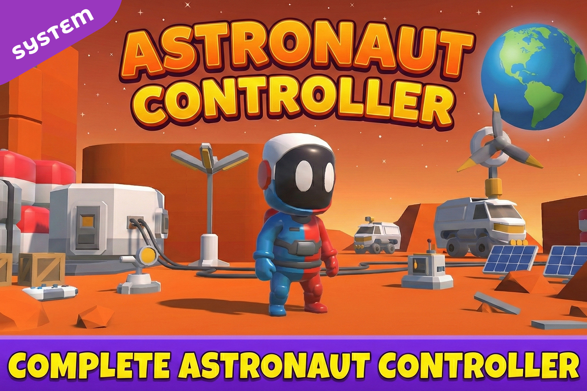 Astronaut Controller | Physics based Sci Fi/Space/Planet Exploration ...
