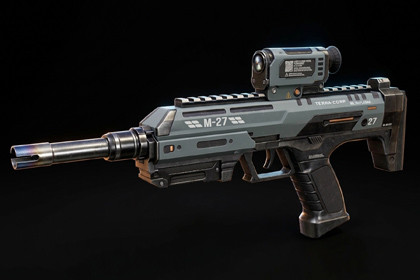 Sci-Fi Assault Rifle D