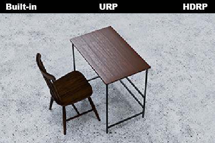 Wooden Study Desk and Chair