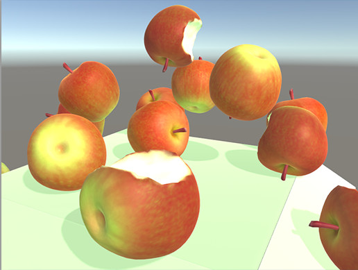 Apples (perfect and bite) | 3D Food | Unity Asset Store