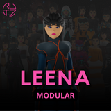 Leena - Polygon Modular Character Pack