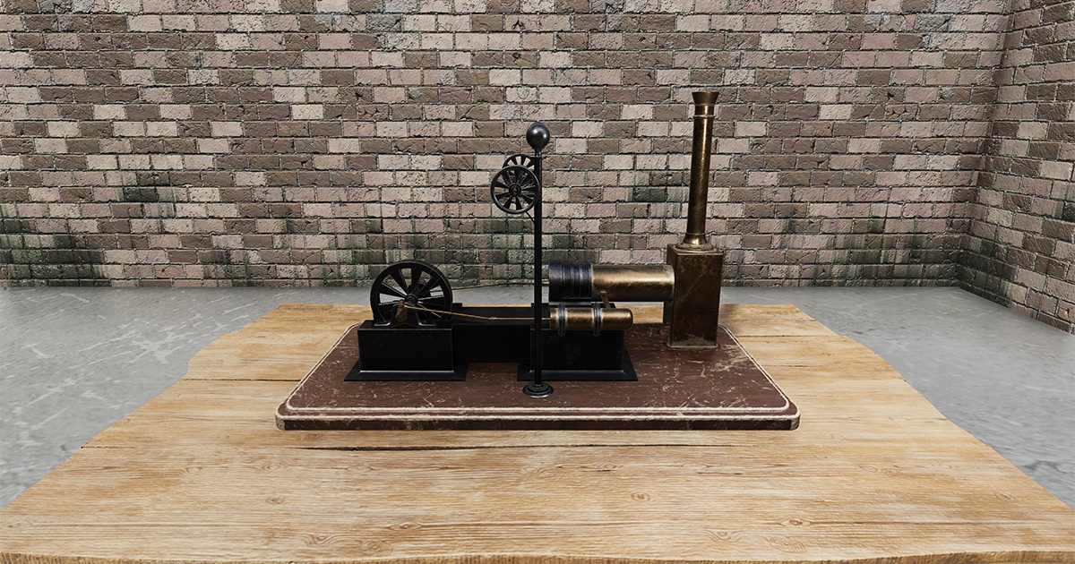Steam Engine | 3D Industrial | Unity Asset Store