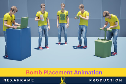 Bomb Placement Animation