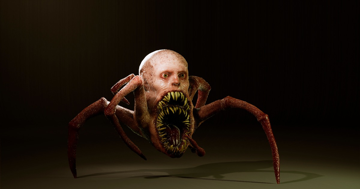 The monster spider vol1 | 3D Characters | Unity Asset Store