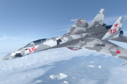 Jet Fighter Low Poly 01
