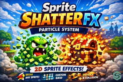Sprite Shatter FX (Particle System)