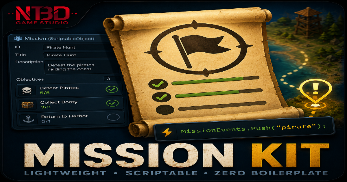 Mission Kit | Game Toolkits | Unity Asset Store