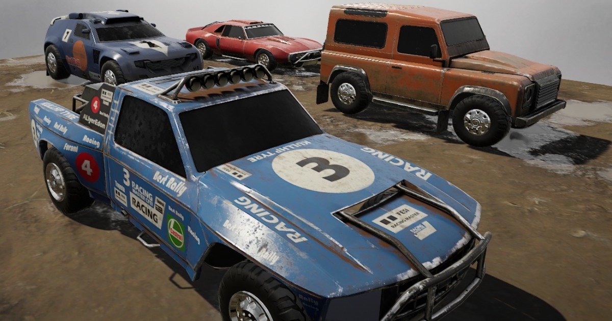 Offroad Cars Bundle | 3D Land | Unity Asset Store