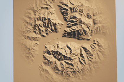 Stamp & Heightmap Tools - Alp Mountains