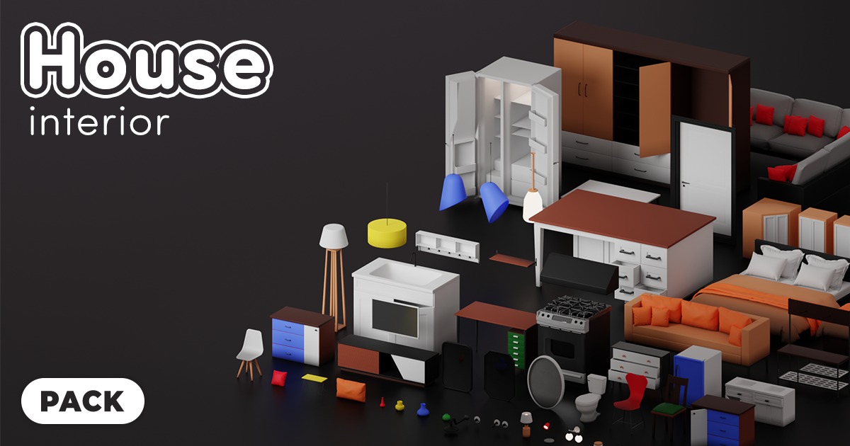 Unity Module Interior House Interior - Free | 3D Interior | Unity Asset Store