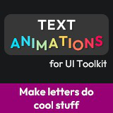 Text Animations for UI Toolkit
