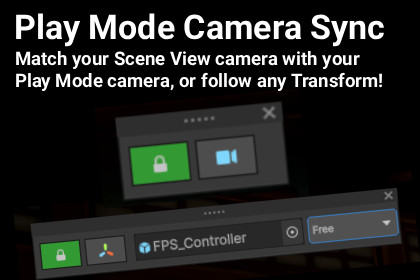Play Mode Camera Sync