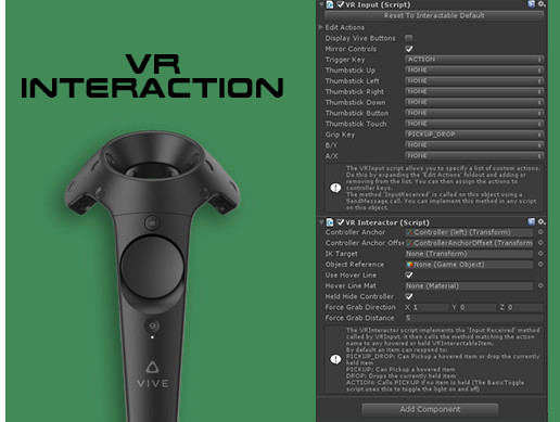 Unity Vr Input System VR Interaction | 输入管理 | Unity Asset Store