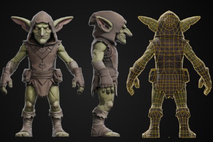 Stylized Goblin Character - Archer