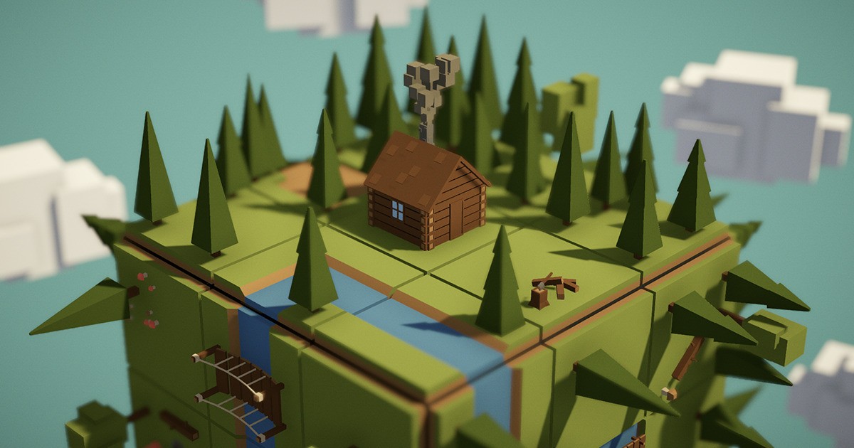 Low poly Forest environment package URP | 3D Environments | Unity Asset ...